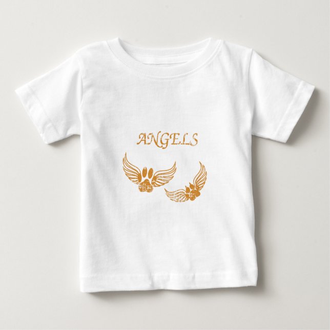 Camiseta Peixes de Animais de Companhia Anjo Distantes (Frente)