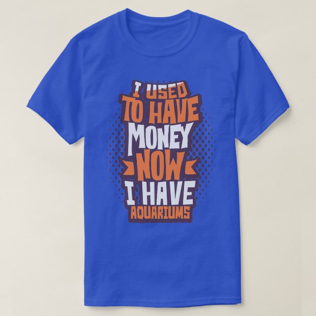 Camiseta Peixes de Aquário 10 (Frente do Design)