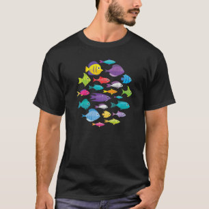 Camiseta Peixes de Aquário Aquarismo Aquarista Aquários Gr
