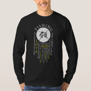 Camiseta Peixes De Definição De Capturas De Pesca Fios De V