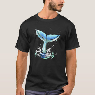 Camiseta Peixes De Escória De Baleia Para O Oceano Animal D