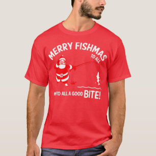 Camiseta Peixes de feliz para todas as boas mordidas de Nat