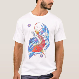 Camiseta Peixes de Koi