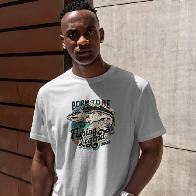 Camiseta Peixes De Legenda De Pesca (Criador carregado)