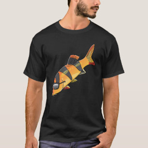 Camiseta Peixes De Lixeira Com Óculos De Sol, Prensas, Cria