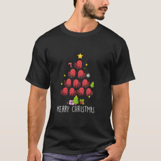 Camiseta Peixes-de-Natal do Oceano Ártico Oceânico Presente