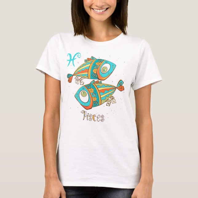 Camiseta Peixes de Peixes Adoráveis (Frente)