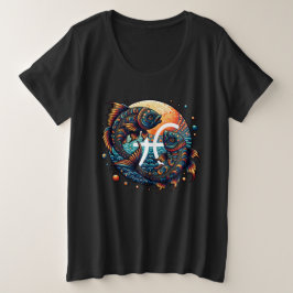 Camiseta Peixes de Sinal de Horóscopo Astrologico Zodiose