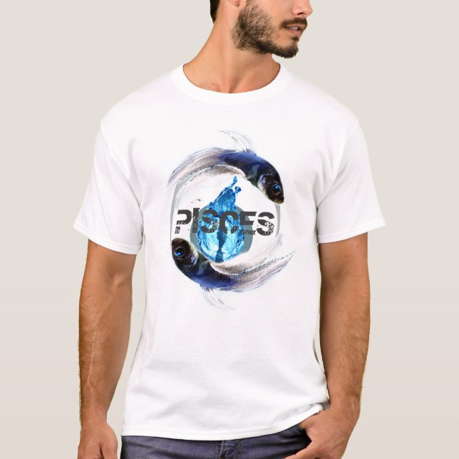 Camiseta Peixes divinos (Frente)