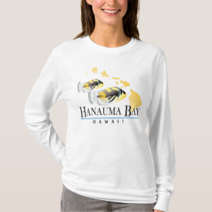 Camiseta Peixes do estado de Havaí e ilhas de Havaí