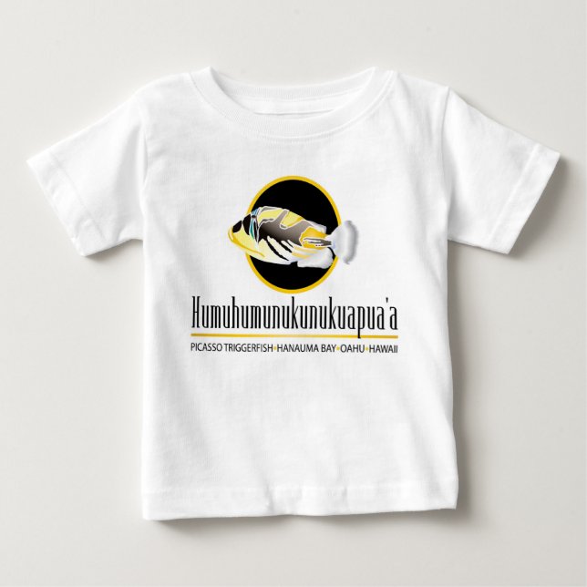 Camiseta Peixes do estado de Havaí - Humuhumunukunukuapua'a (Frente)