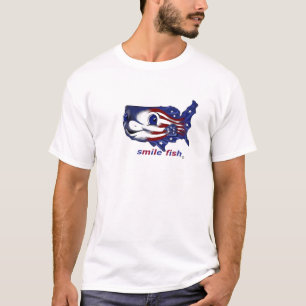 Camiseta peixes do smilie