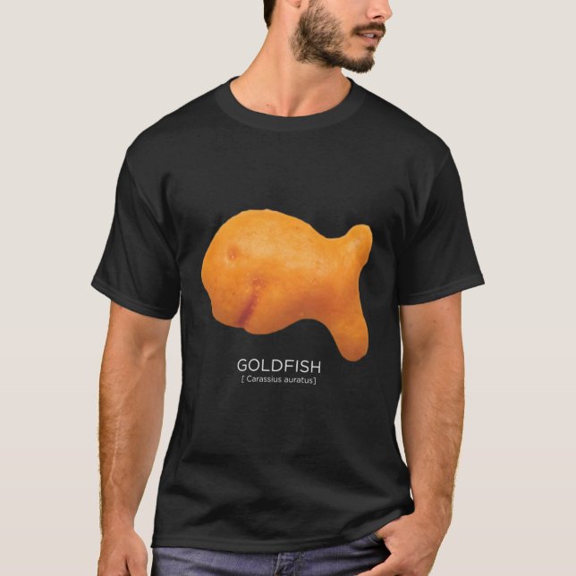 Camiseta Peixes Dourados Científicos Com Capim (Frente)