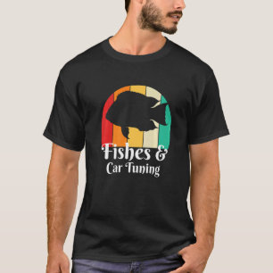Camiseta Peixes E Afinação De Carros Afinador De Carros