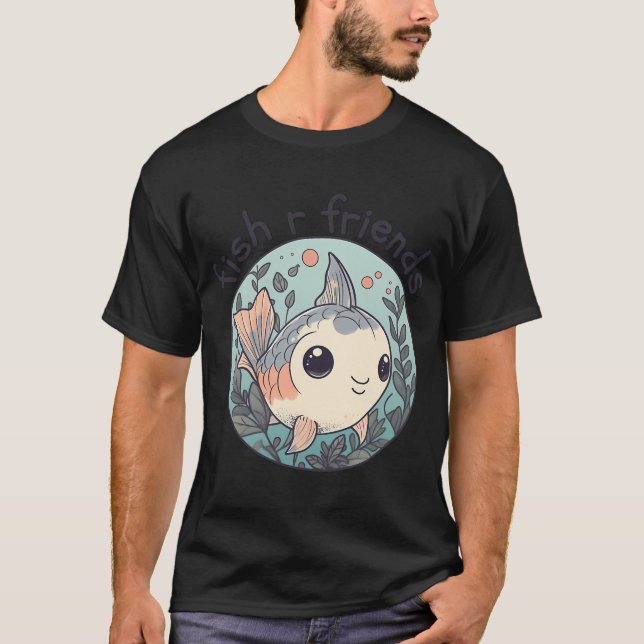 Camiseta Peixes e Amigos (Frente)