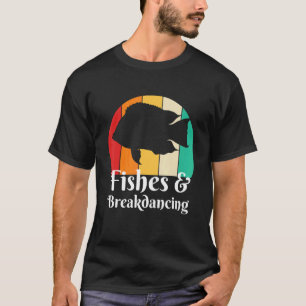 Camiseta Peixes E Breakdancing