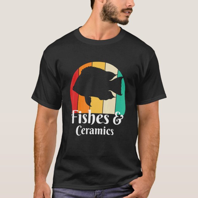 Camiseta Peixes E Cerâmicas (Frente)