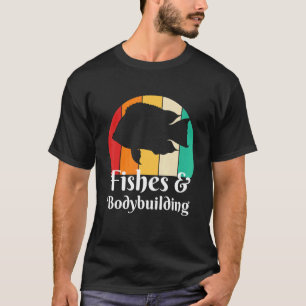 Camiseta Peixes E Musculação