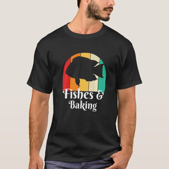 Camiseta Peixes E Padeiro De Padaria (Frente)