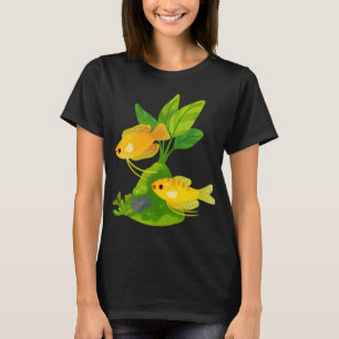 Camiseta Peixes e plantas de água doce - Gourami