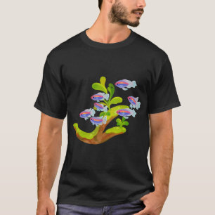 Camiseta Peixes e plantas de água doce - Tetra Congo