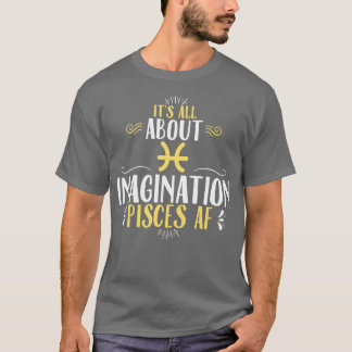 Camiseta Peixes É Tudo Imaginação