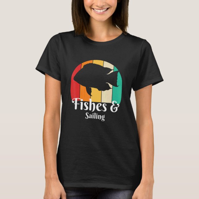Camiseta Peixes E Vela (Frente)