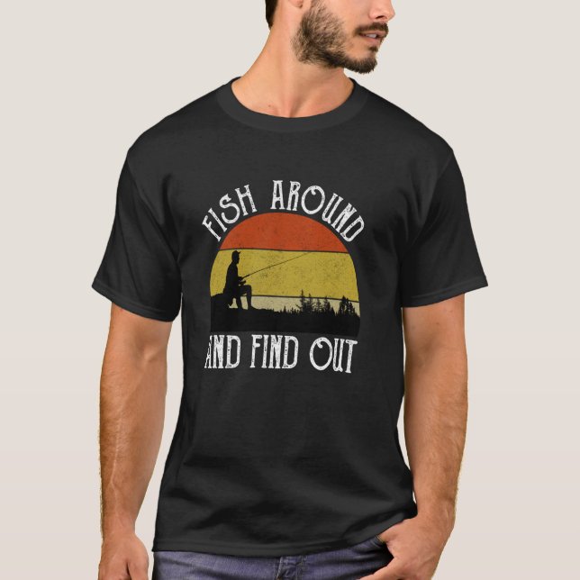Camiseta Peixes Em Volta E Descubra (Frente)