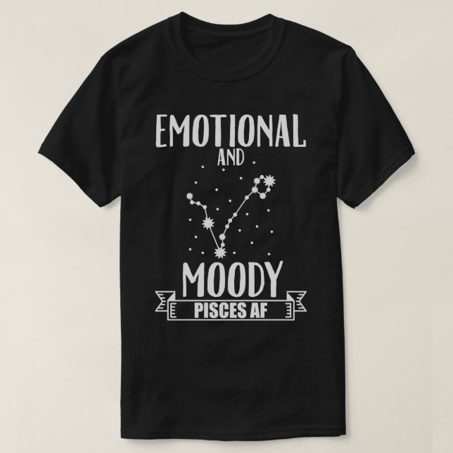 Camiseta Peixes emocionais (Frente do Design)
