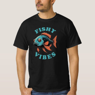 Camiseta Peixes Engraçados