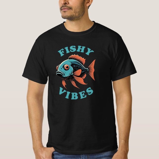 Camiseta Peixes Engraçados (Frente)