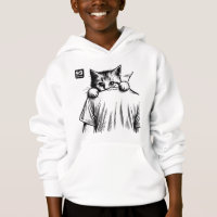 Peixes-espinhos-peludos-pulante Hoodie