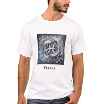 Peixes - Essência de inverno Tee Zodiac