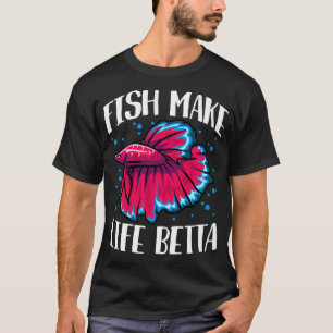 Camiseta Peixes Fazem Vida Betta