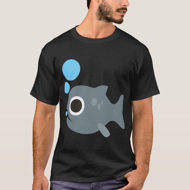 Camiseta Peixes Fofos, Vida Selvagem (Frente)