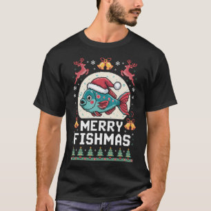 Camiseta Peixes Franceses Engraçados