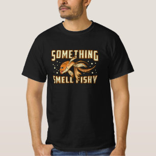 Camiseta Peixes Goldfish Someting Cheiro Peixes De Aquário