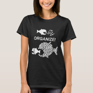 Camiseta Peixes Grandes Pequenos Peixes Pro Union Graphic O