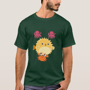 Camiseta Peixes-Jolly - Negrito e Vibrante