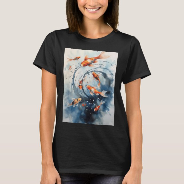 Camiseta Peixes Koi (Frente)