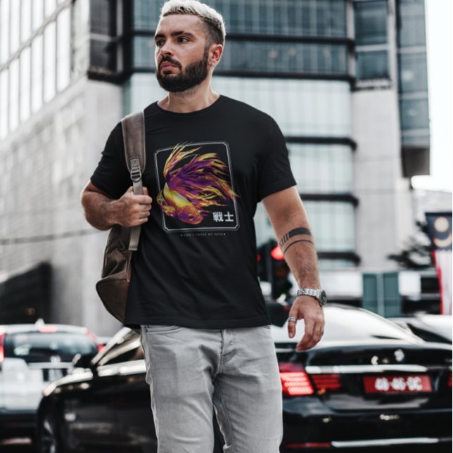 Camiseta Peixes Koi Natação Animal (Criador carregado)