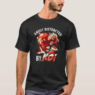 Camiseta Peixes Koi Para Homens Mulheres Japão Koi Carpas P