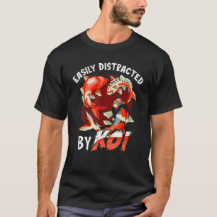 Camiseta Peixes Koi Para Homens Mulheres Japão Koi Carpas P