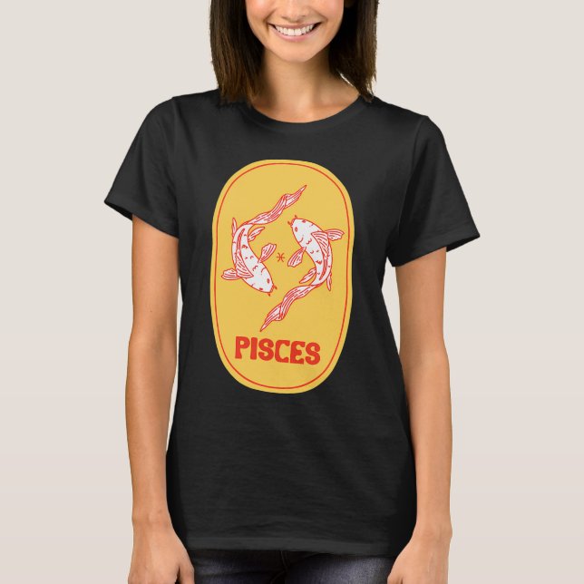Camiseta Peixes - Laranja Marmalado (Frente)