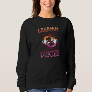 Camiseta Peixes Lésbicas Símbolo Zodítico Cons de Horoscópi