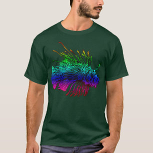 Camiseta Peixes Lionfish Orgulho gay Lion Peixes LGBT Homos
