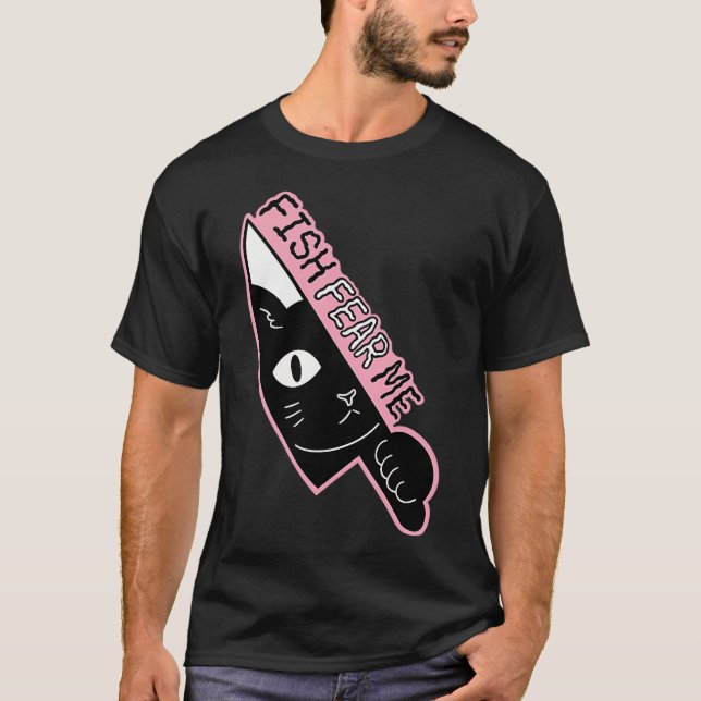 Camiseta Peixes Me Temem (Frente)