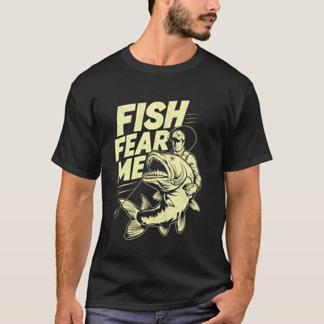 Camiseta Peixes Me Temem Pescando (Frente)
