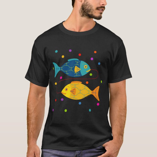 Camiseta Peixes Nadar (Frente)