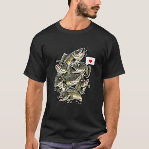 Camiseta Peixes Olho-de-Parede Engraçados